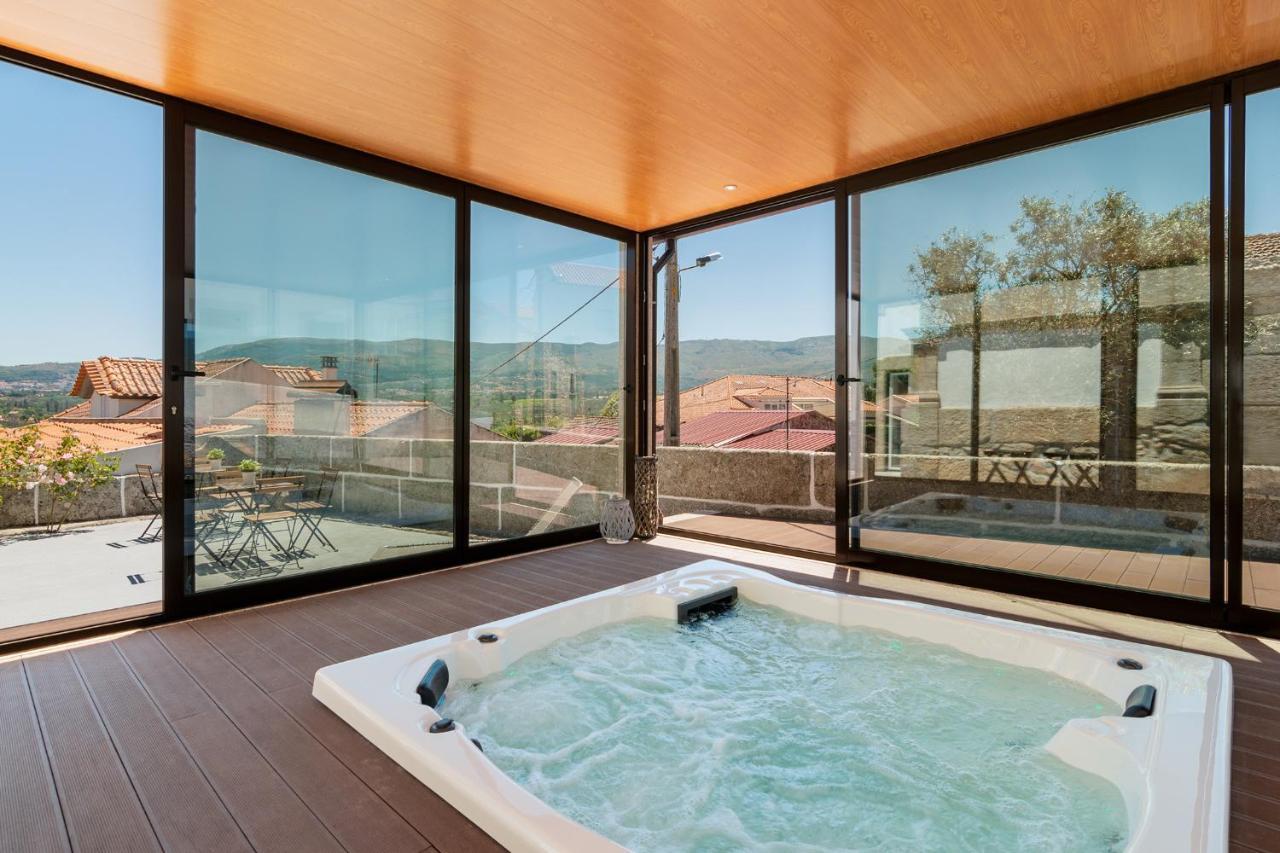 Casa De Lagarinhos Jacuzzi Spa Jogos Gym - Serra Da Estrela - Seia - Gouveia Gouveia  Extérieur photo